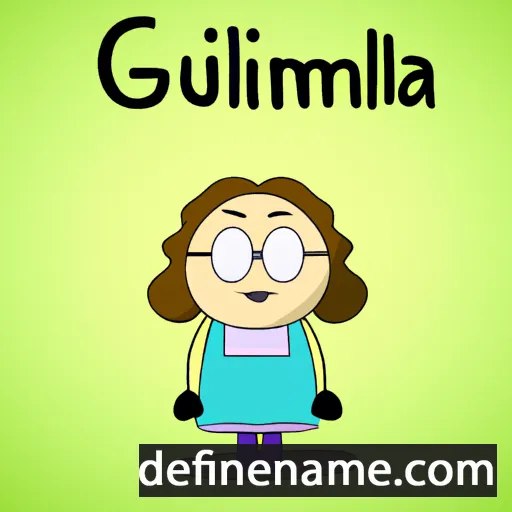 cartoon of the name Guillermina