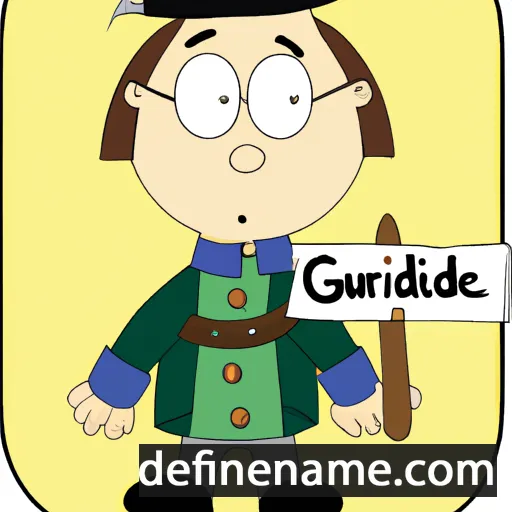 cartoon of the name Guiscarde