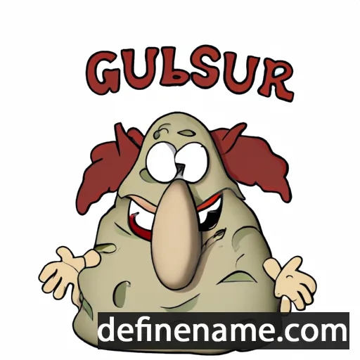 cartoon of the name Gulasor