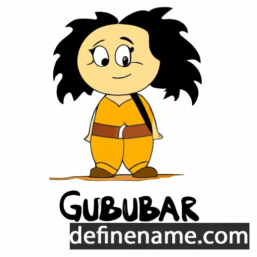 cartoon of the name Gulbarg