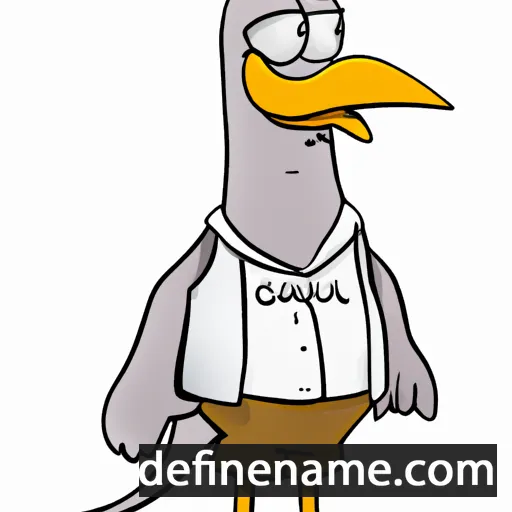 Gullvor cartoon