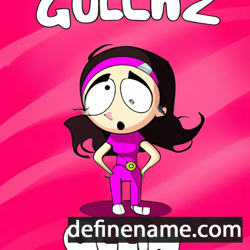 cartoon of the name Gulnazi