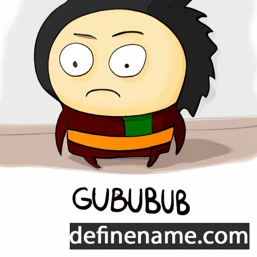 cartoon of the name Gulsaboh