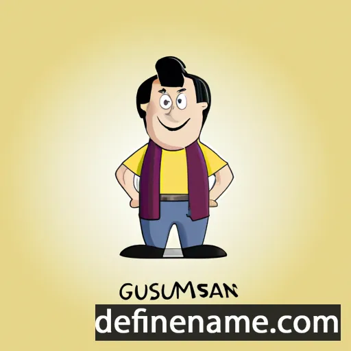 cartoon of the name Gulsuman