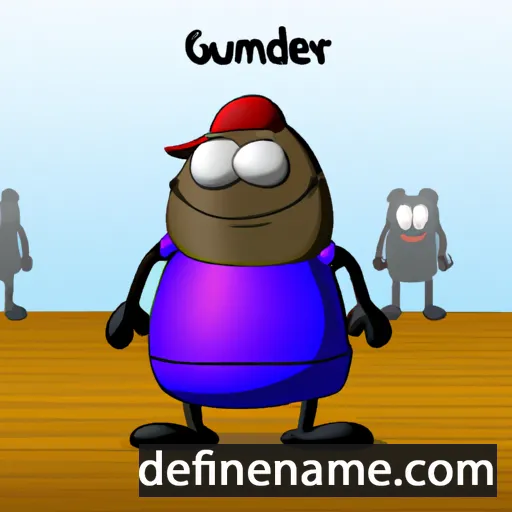 cartoon of the name Gumersinda