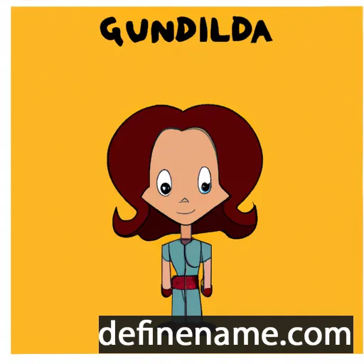 cartoon of the name Gundelina