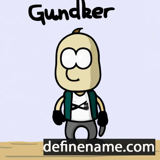 cartoon of the name Gundemar