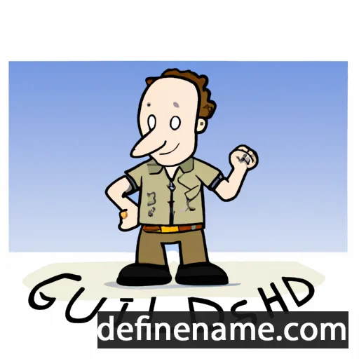 cartoon of the name Gundlach