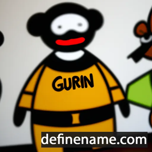 cartoon of the name Gunnbiǫrn