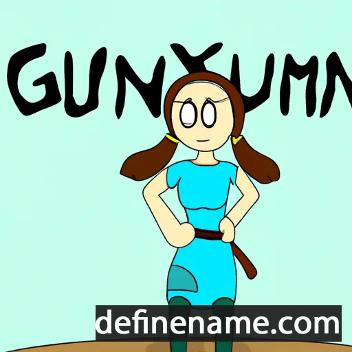 Gunnfinna cartoon