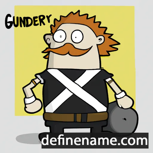 cartoon of the name Gunngerðr