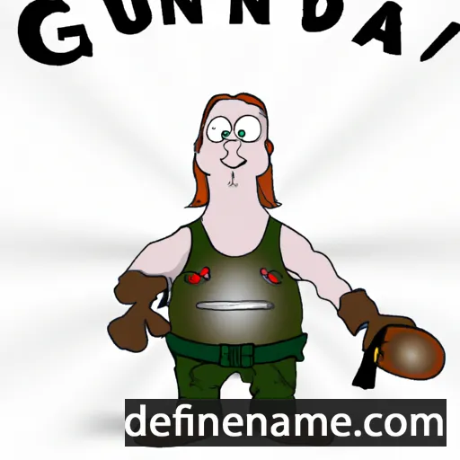 Gunnharda cartoon