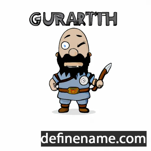 cartoon of the name Gunnvarth