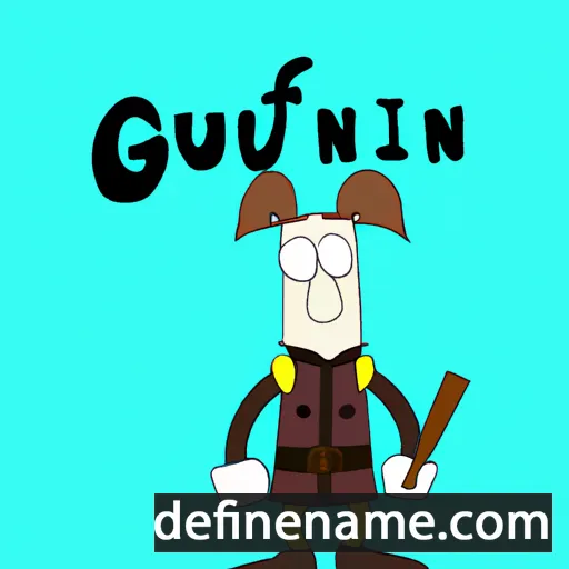 cartoon of the name Gunolf