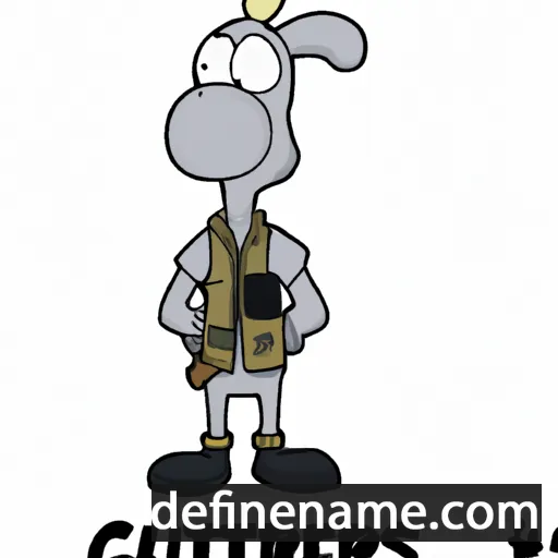 cartoon of the name Guntherus