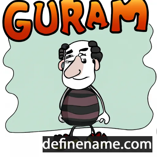 Guram cartoon