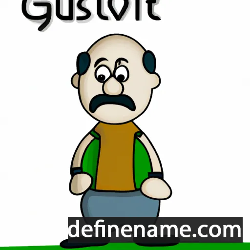 Gustavi cartoon