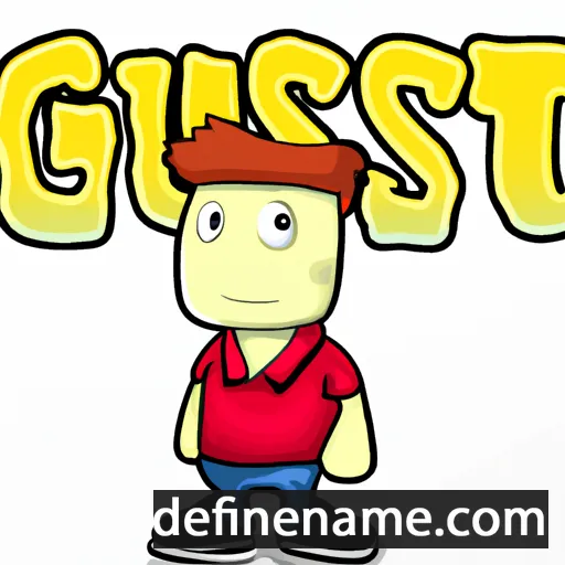 Guste cartoon