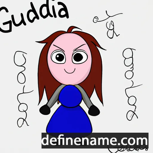 Guðjóna cartoon