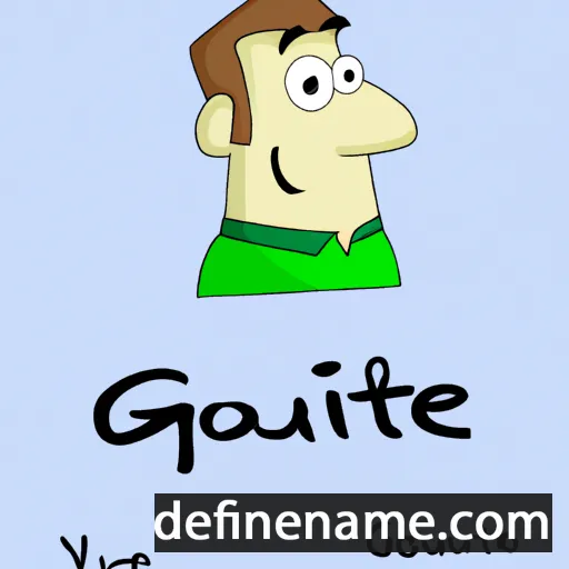 cartoon of the name Guyotte