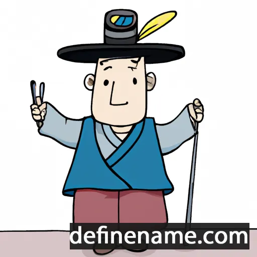 Gwang-rim cartoon