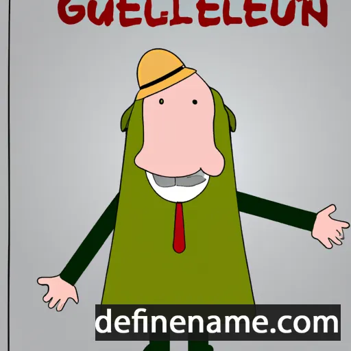 cartoon of the name Gwellaouen