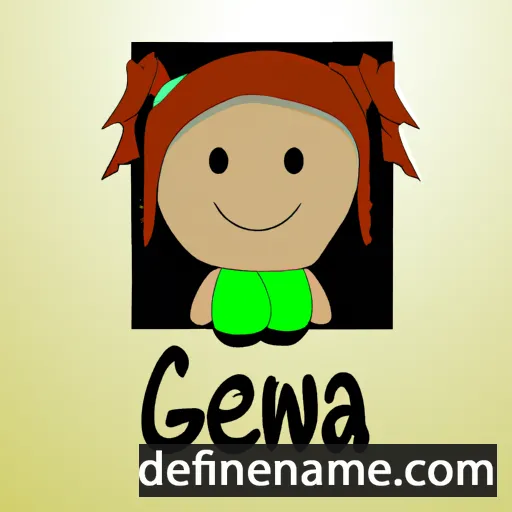 Gwena cartoon