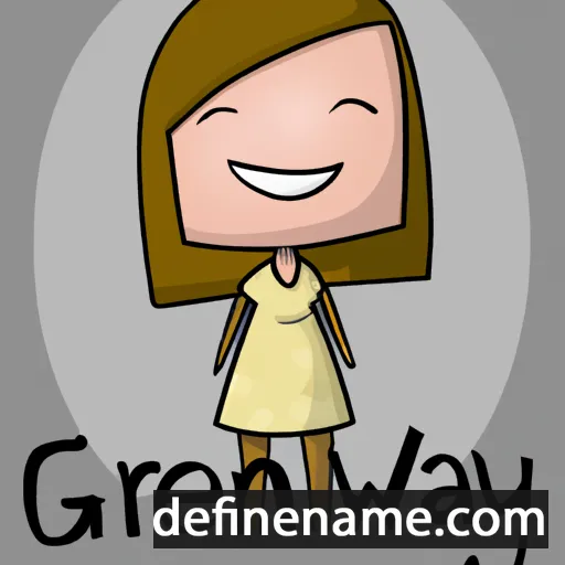 Gwenanwy cartoon