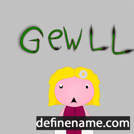 Gwenlli cartoon