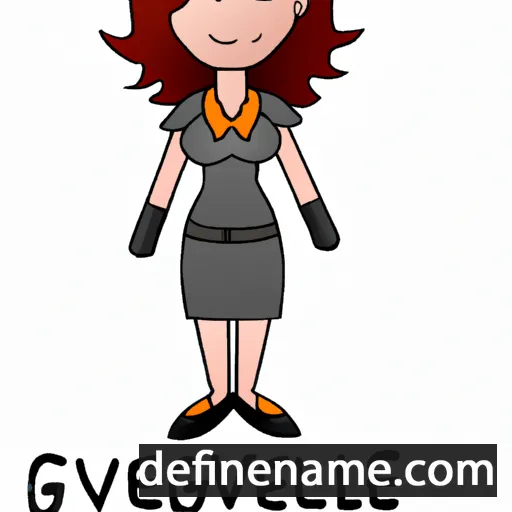 cartoon of the name Gwenvael