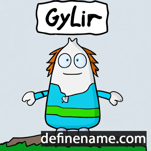 Gylfi cartoon