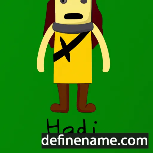 cartoon of the name Hálfdán