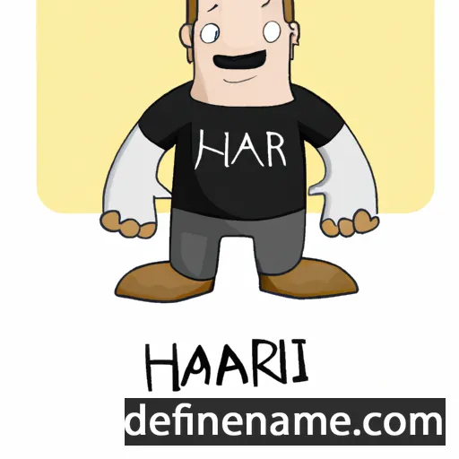 cartoon of the name Hálmar