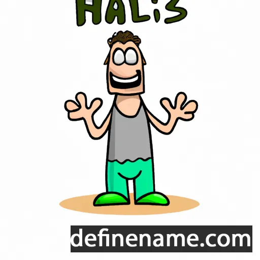 Háls cartoon