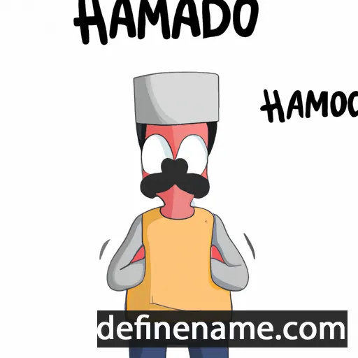 cartoon of the name Håmod