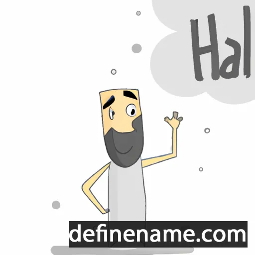 cartoon of the name Hail