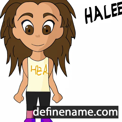 Hailea cartoon