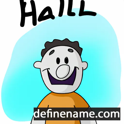 cartoon of the name Haili