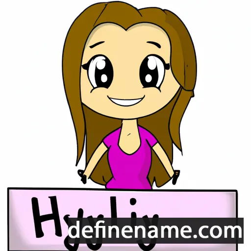 Hailynn cartoon