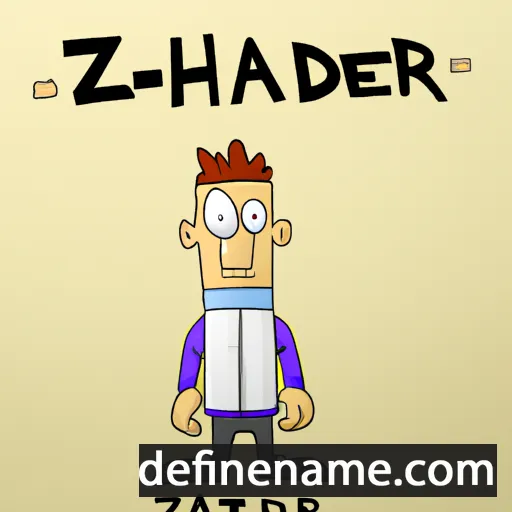 Haizeder cartoon