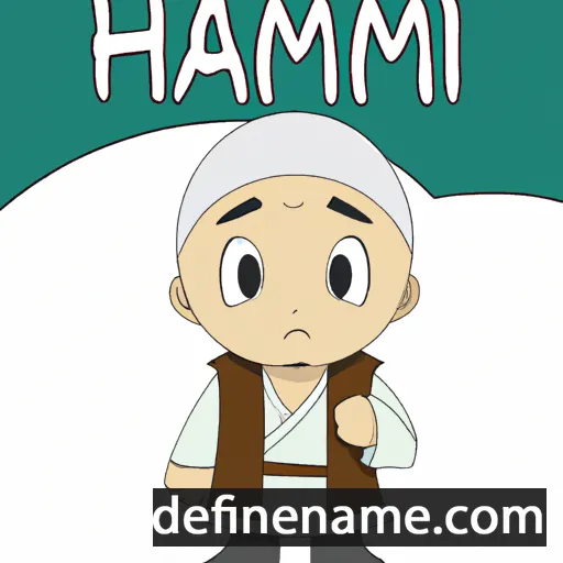 cartoon of the name Hajimu