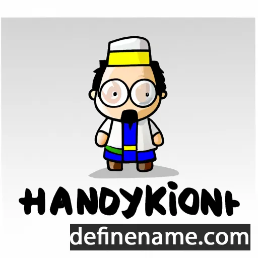 cartoon of the name Hakidonmuya