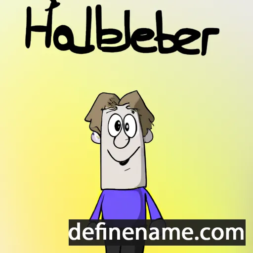 Halbert cartoon