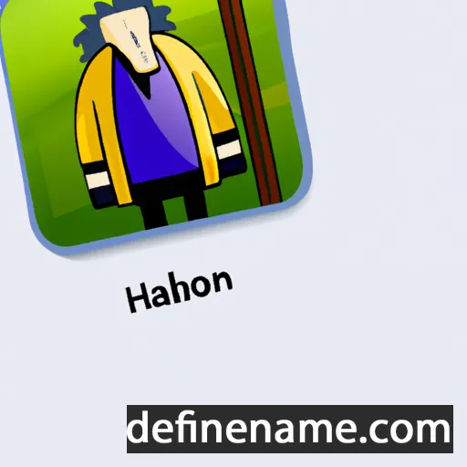 cartoon of the name Halbiorn