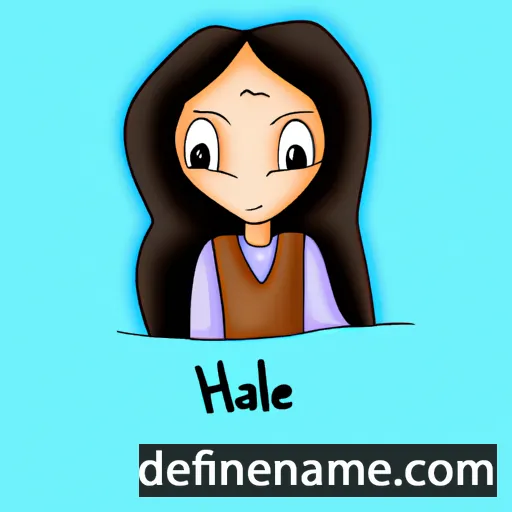 Haleh cartoon