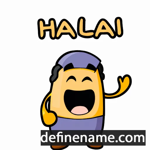 Halhal cartoon