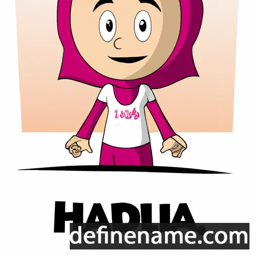 Halida cartoon