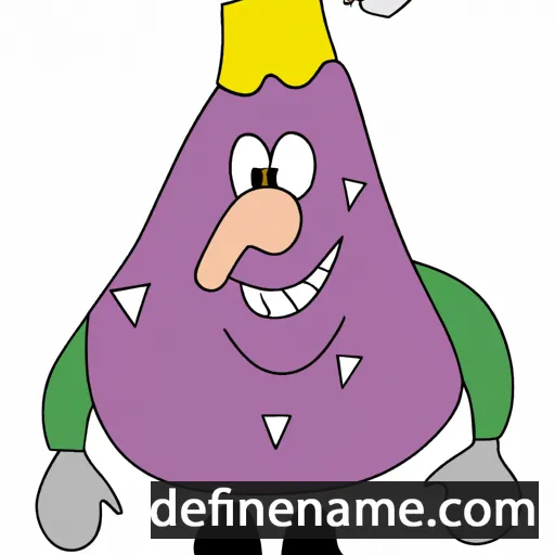 cartoon of the name Halimo