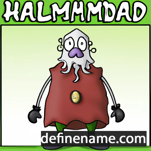 cartoon of the name Hallmundr