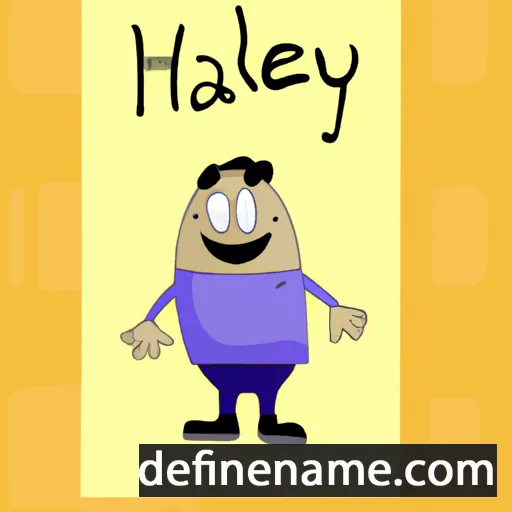 Hallny cartoon